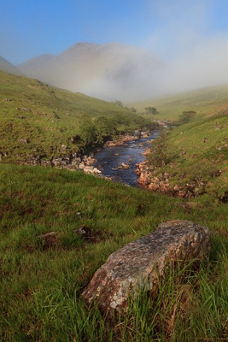 Landschaft River Etive